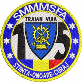 ECUSON / EMBLEMA ANIVERSARA SCOALA DE AVIATIE TRAIAN VUIA 105 ANI